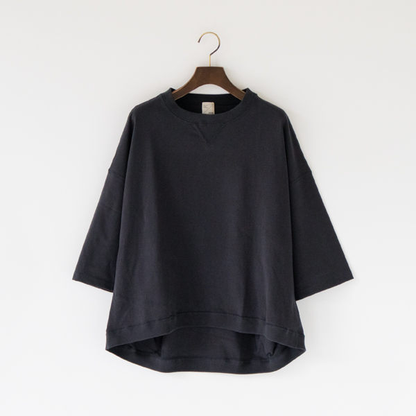 MVS度詰 ガゼット付きトップ（CHARCOAL GREY）