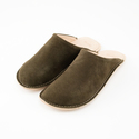 レザースリッパ KHAKI