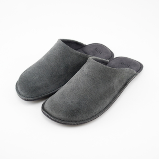 レザースリッパ GREY