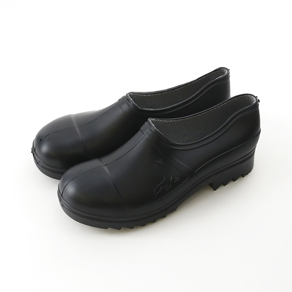 ラバークロッグ（レインシューズ）　BLACK