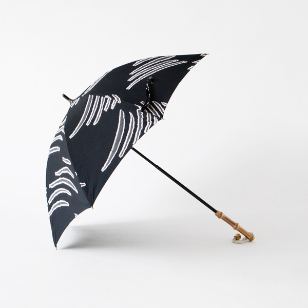 レディース晴雨兼用長傘　夏の風(NAVY)