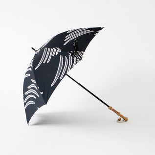 レディース晴雨兼用長傘　夏の風(NAVY)