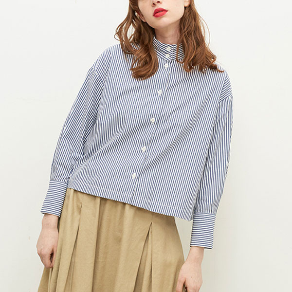 モデル身長：170cm(NAVY STRIPE)