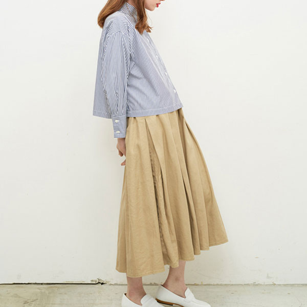 モデル身長：170cm(NAVY STRIPE)