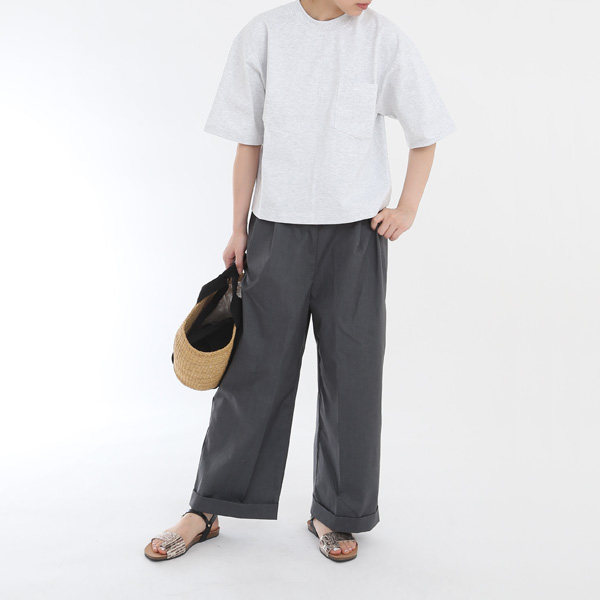 HEATHER GREY（モデル身長：163cm）
