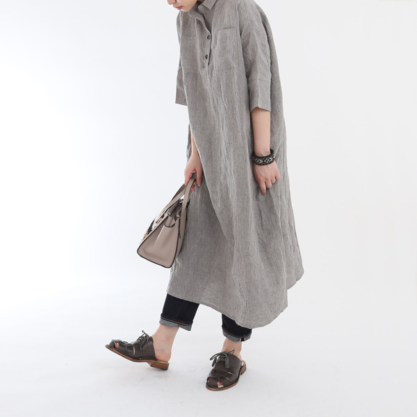 HEATHER GREY（モデル身長：163cm）