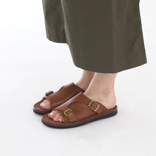 ARTIOLI オーストリッチ ダブルモンクサンダル size8 ITALY製 ARTIOLI オーストリッチ ダブルモンクサンダル size8 ITALY製