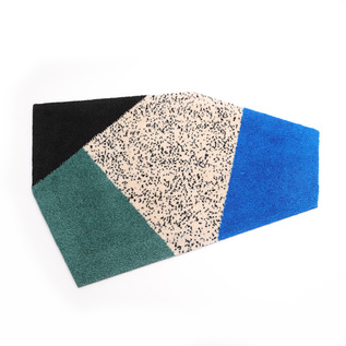 ドット幾何学柄ラグ／TRICOTE（トリコテ）｜愛着を持ってずっと使い